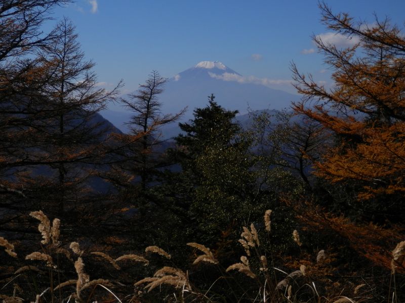 別の位置から富士山を