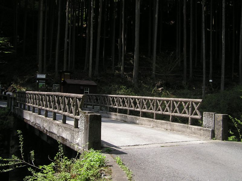 川苔山 -- 細倉橋から舗装された林道を歩く