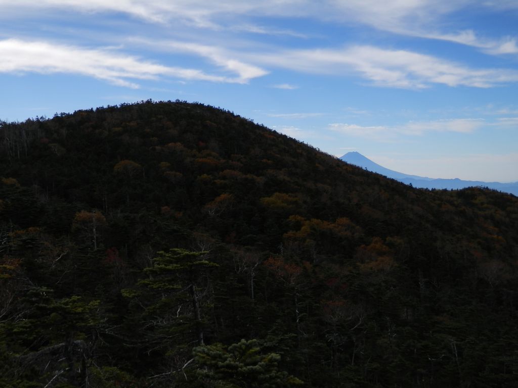 北奥千丈岳と富士山