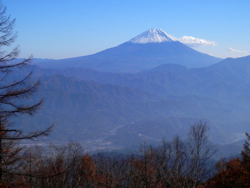 櫛形山 -- 何度でも撮りたい富士山