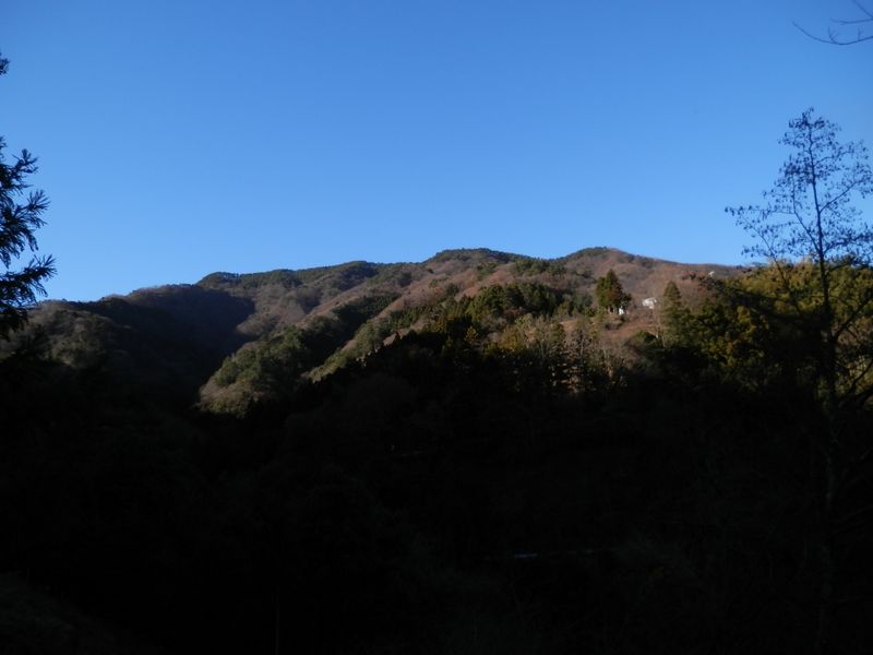 あの峰は、平野山辺りだろうか