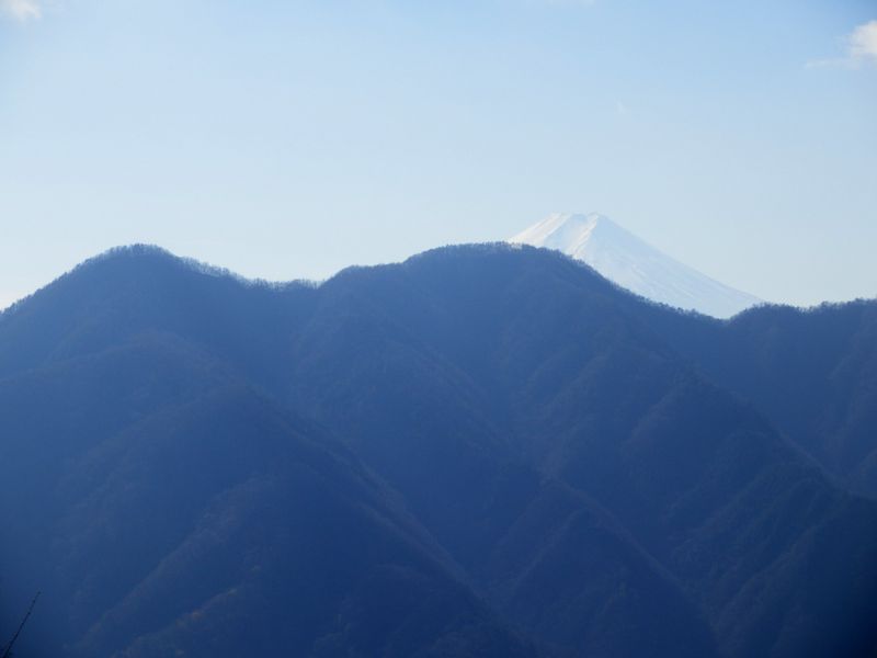 富士山と泣坂ノ頭