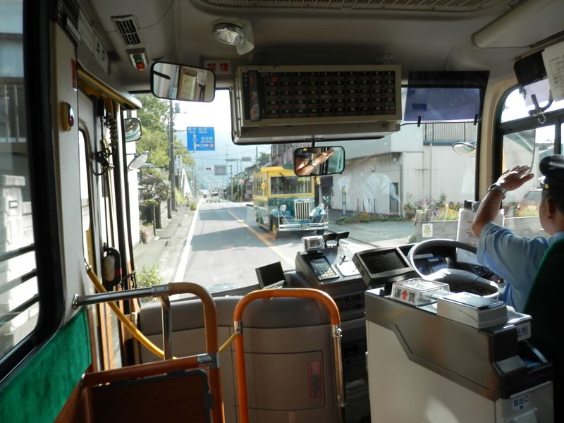 ボンネット型の山北町内循環バス
