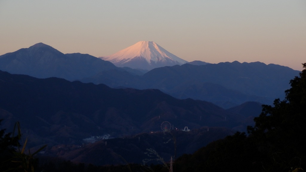 富士山、ズームアウト