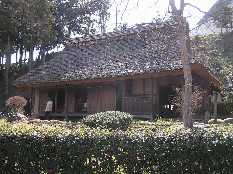 天狗岩・赤ぼっこ -- 旧宮崎家住宅は、成木から移築したもの