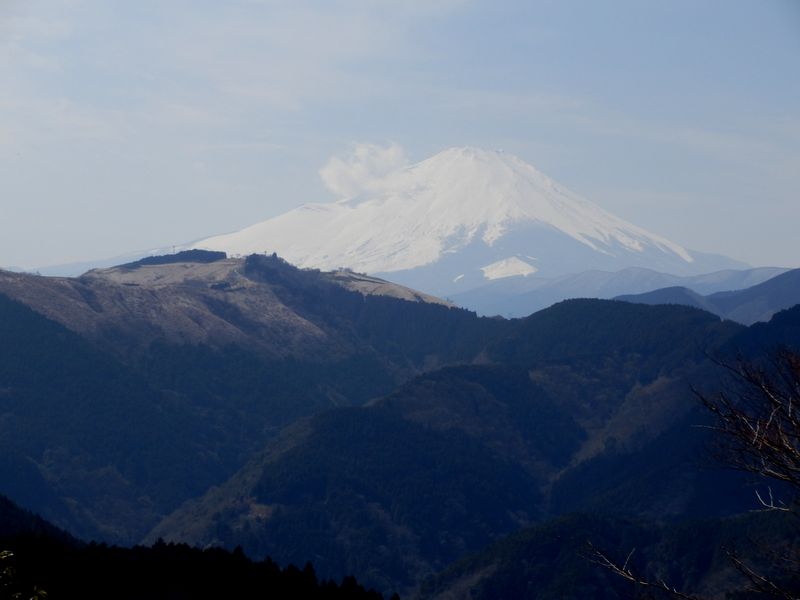 富士山の好展望も