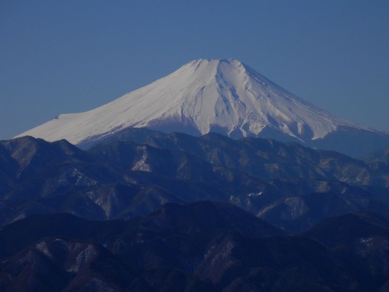 富士山ズームイン
