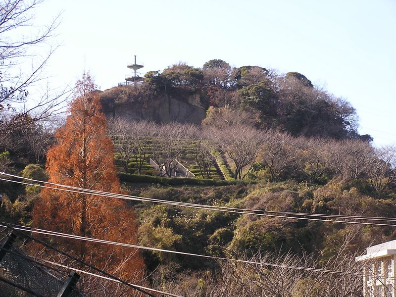 神武寺から鷹取山 -- 鷹取山を振り返る