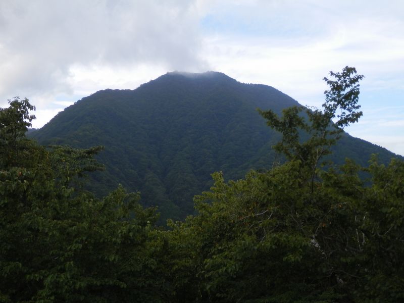 貫禄の権現山が、ほぼ左右対称になった