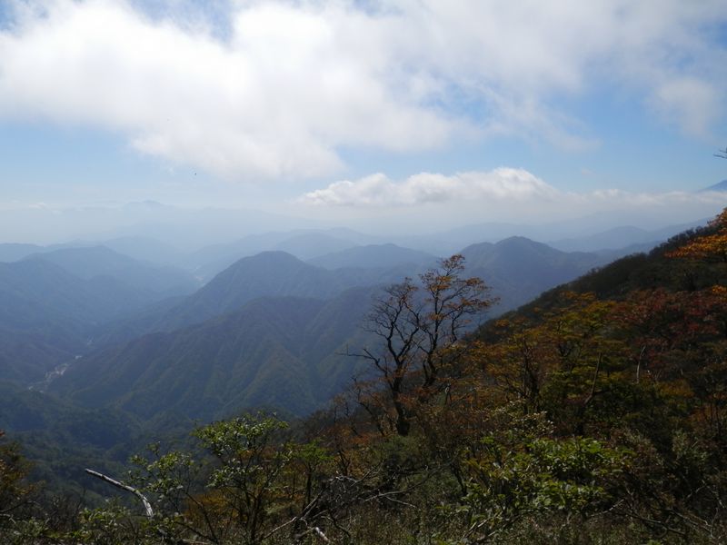 西丹沢の山々
