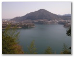 城山と津久井湖