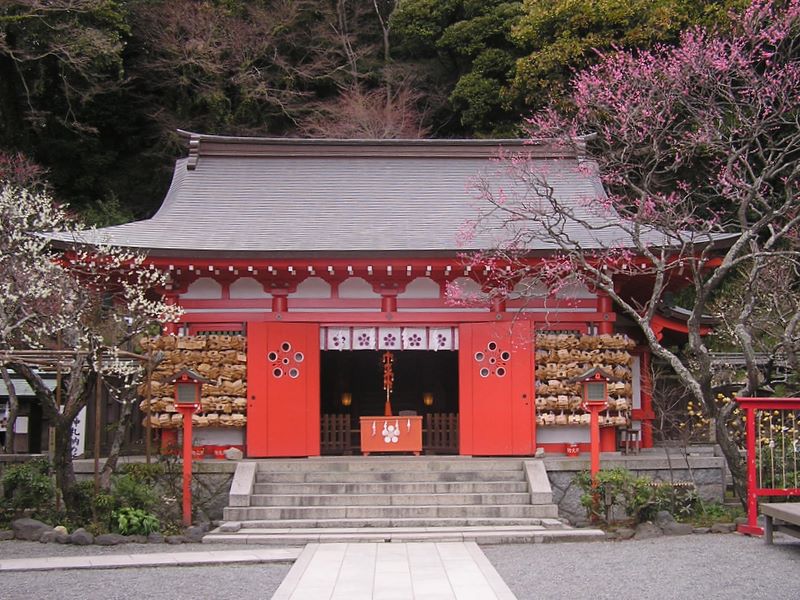 天園 -- 荏柄天神社の紅白梅