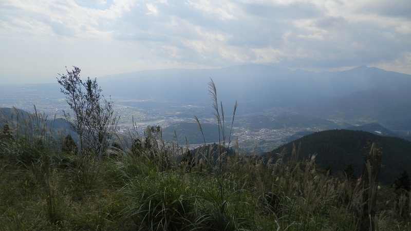 高松山頂のパノラマ